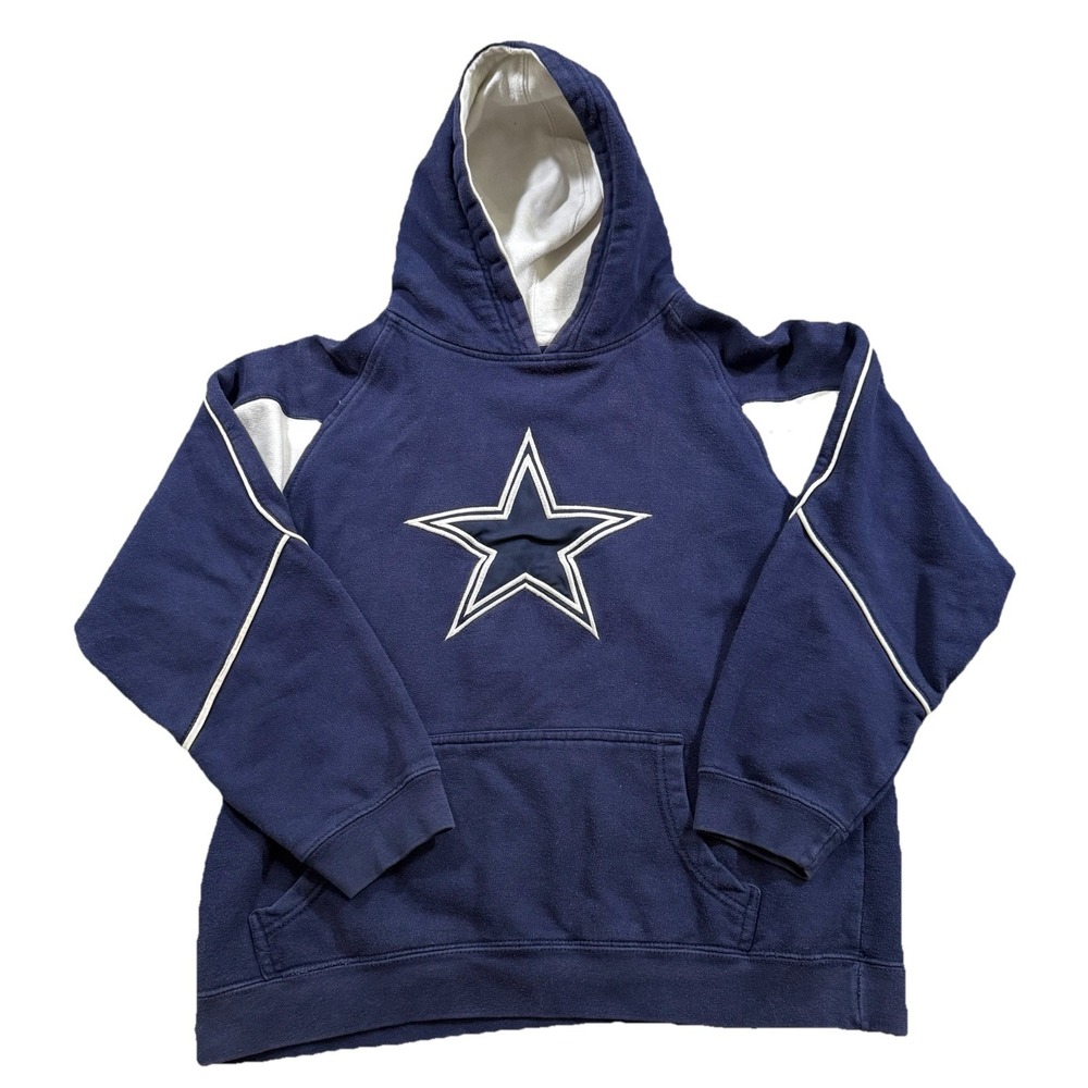 Dallas Cowboys NFL Thick Hoodie Pullover S/M Football Athleisure Sports Star